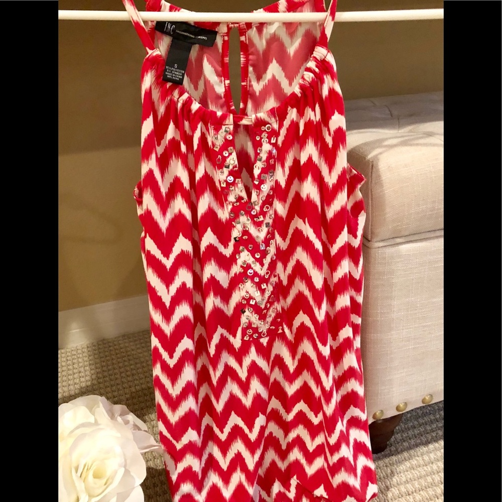 ✨INC Sequin V-neck Halter ✨